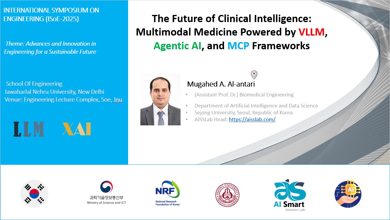 AISSLab Head Delivers Keynote at International Symposium on Engineering (ISoE-2025) in India